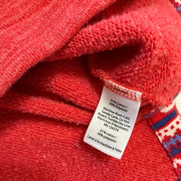 Vineyard Vines Whale Isle Shoulder Relaxed Hem Shep Sweater 1/4 Zip medium - Picture 6 of 9